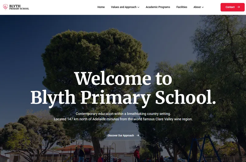 Blyth Primary School website